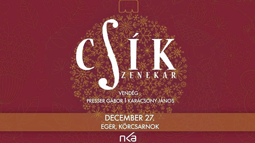 A Csk Zenekar koncertje Egerben, 2019. december 27‑n